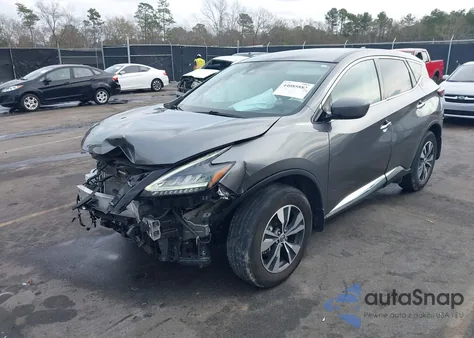2021 Nissan Murano S Intelligent Awd z USA, uszkodzony, nr VIN 5N1AZ2AS5MC118213